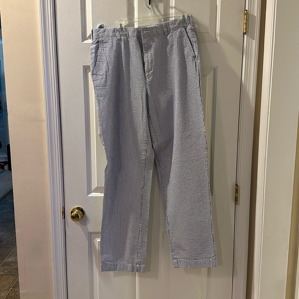 Brooks Brothers Seersucker 36x34 pants